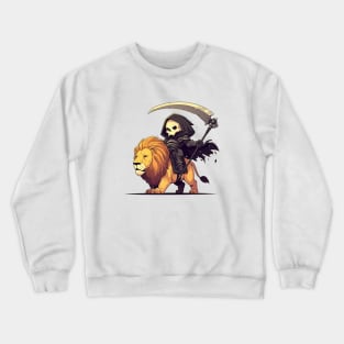 reaper ride lion Crewneck Sweatshirt